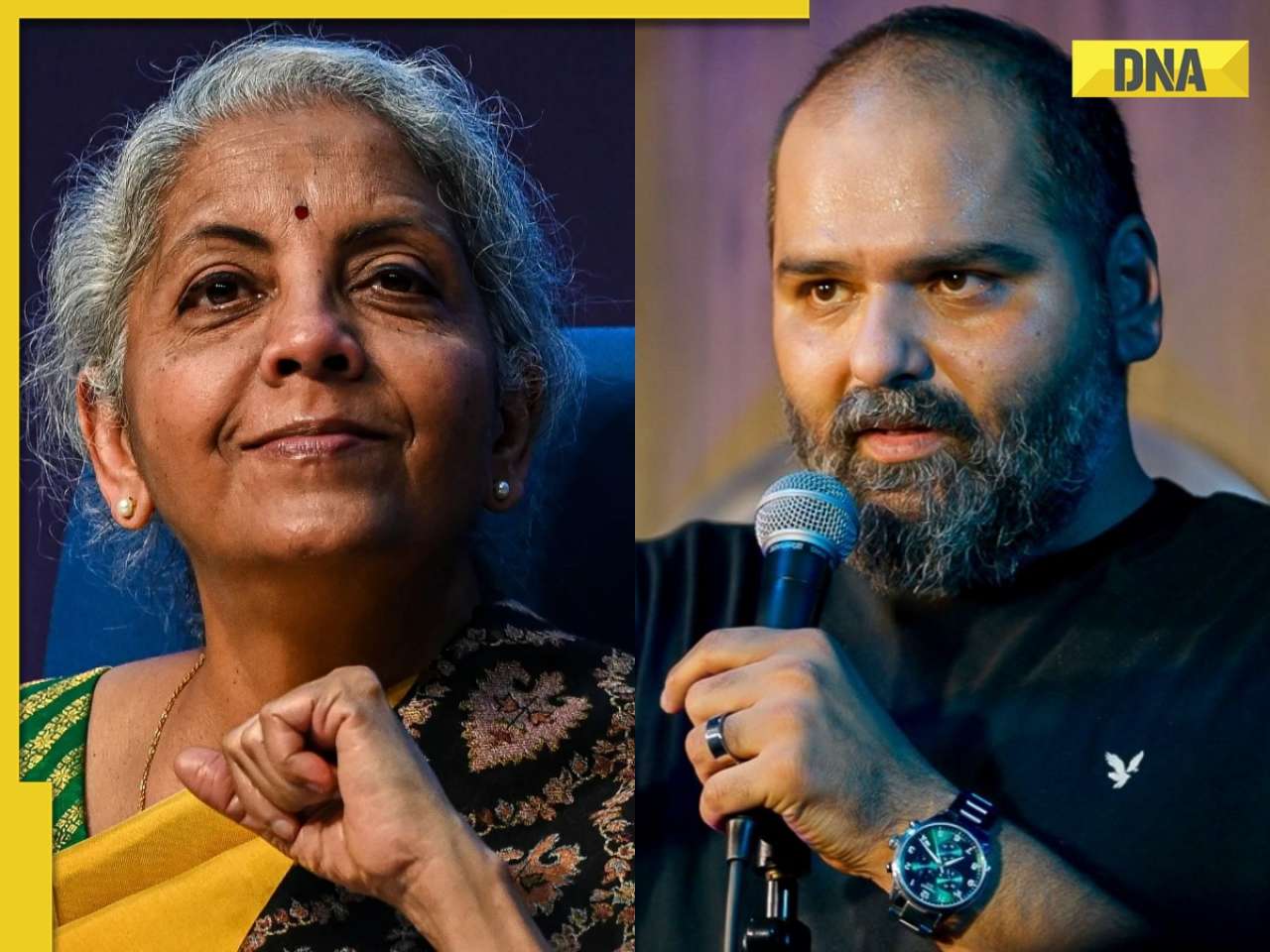 After Eknath Shinde, Kunal Kamra mocks finance minister Nirmala Sitharaman: 'Saree wali...'